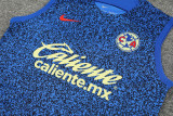 24-25 Club America Royal Blue Tank top and shorts suit