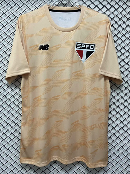 2024 Sao Paulo Light Orange Training shirts