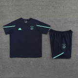 24-25 Ajax Dark Blue Training Short Suit (High Quality)纯棉纱