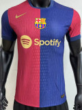 24-25 BAR Home Player Version Soccer Jersey