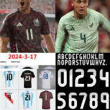 24-25 Mexico Home Kids Soccer Jersey