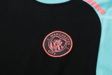 24-25 Man City Black Training Short Suit (High Quality)纯棉纱