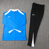 24-25 NK Fancy Blue Half Pull Tracksuit (半拉链)