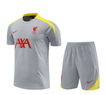 24-25 LIV Grey Training Short Suit