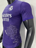 23-24 RMA Y-3 Purple Player Version Soccer Jersey