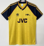 1988-1990 ARS Away Yellow Retro Soccer Jersey