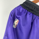 22-23 SUNS Retro Purple Shorts Pants