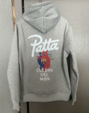 23-24 BAR Grey Hoody (加绒) 灰