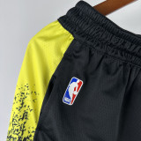 23-24 Indiana Pacers Black City Edition Top Quality NBA Pants