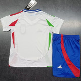 24-25 Italy Away Kids Soccer Jersey