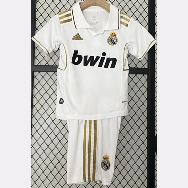 2011-2012 RMA Home Kids Retro Soccer Jersey