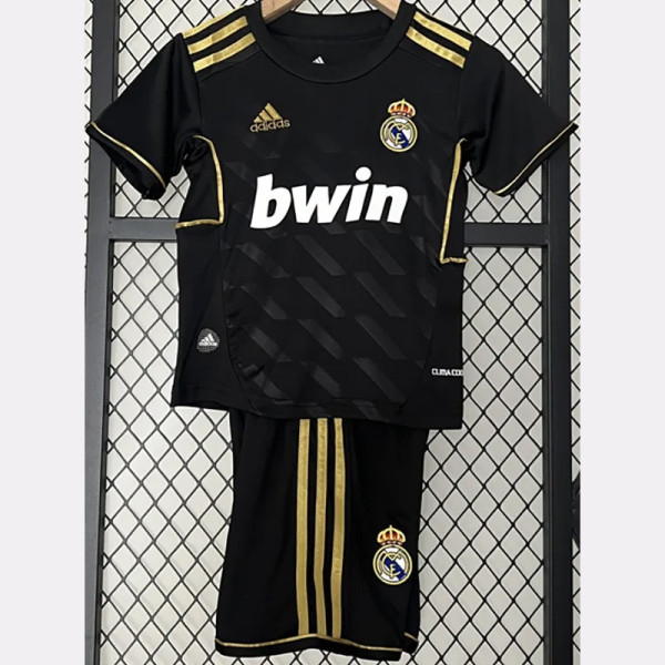 2011-2012 RMA  Away Kids Retro Soccer Jersey