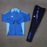 2024 AD Fancy Blue Jacket Tracksuit #AJ18