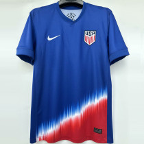 24-25 USA Away 1:1 Fans Soccer Jersey