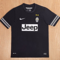 2012-2013 JUV Away Black Retro Soccer Jersey