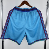 23-24  HORNETS Retro Blue Shorts Pants