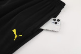 2024 Dortmund Black Hoodie Jacket Tracksuit #01