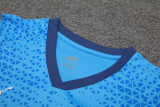 24-25 Palmeiras Lake blue Tank top and shorts suit