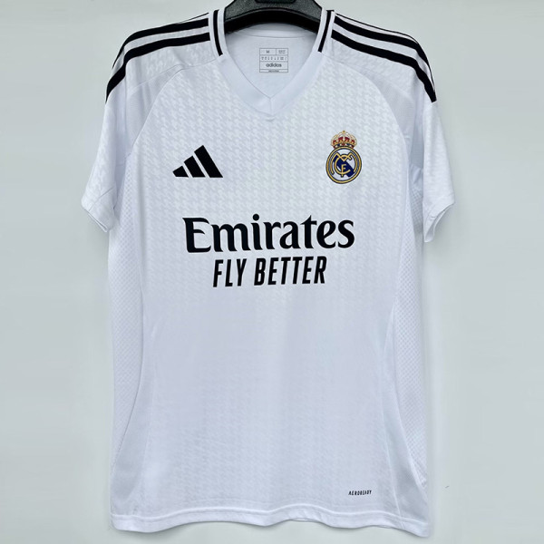 24-25 RMA Home 1:1 Fans Soccer Jersey