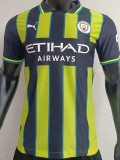 24-25 Man City Away Player Version Soccer Jersey