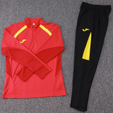 2024 JOM Red Half Pull Tracksuit (半拉链)