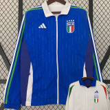 2024 Italy Blue & White Double Sided Windbreaker (双面风衣)