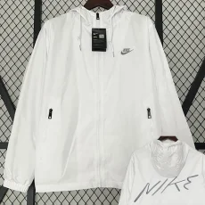 2024 New NK White Windbreaker (带帽)