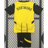 24-25 Dortmund Home Kids Soccer Jersey