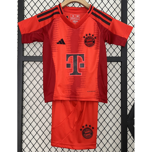 24-25 Bayern Home Kids Soccer Jersey