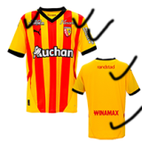 24-25 RC Lens Home Print Sponsor Fans Soccer Jersey