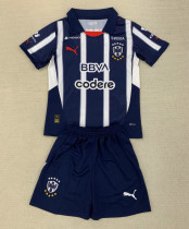 24-25 Monterrey Home Kids Soccer Jersey