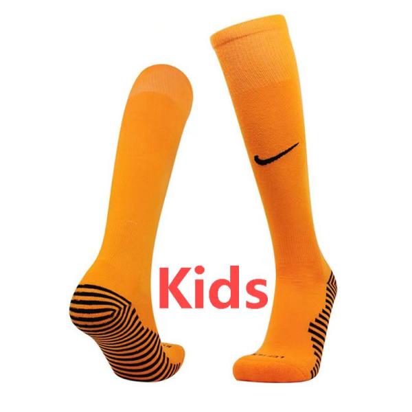 24-25 Netherlands Home Orange Kids Socks(儿童)