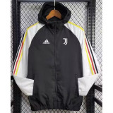 24-25 JUV Black Windbreaker (白袖)