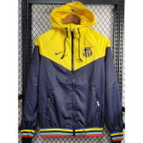 24-25 BAR Royal blue &Yellow Windbreaker