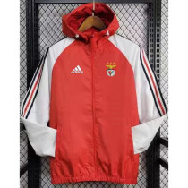 24-25 Benfica Red Windbreaker (白袖)