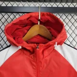 24-25 Benfica Red Windbreaker (白袖)