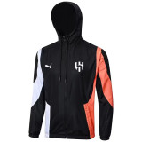 24-25 Al-Hilal Black Windbreaker