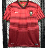 2014 Portugal Home Retro Soccer Jersey