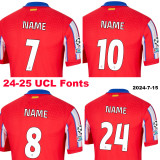 24-25 ATM Home Player Version Soccer Jersey