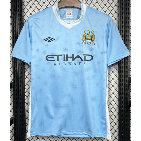 2011-2012 Man City Home Retro Soccer Jersey