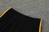 24-25 RMA Black Training Shorts Pants (黄边）