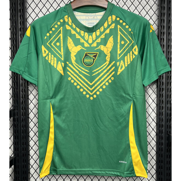 24-25 JAMAICA Green Training shirts