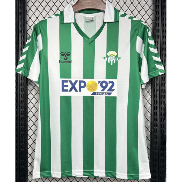 1988-1989 Real Betis Home Retro Soccer Jersey