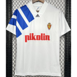 1992-1993 Zaragoza Home Retro Soccer Jersey