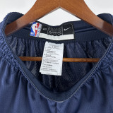 22-23 TIMBERWOLVES Dark blue Away Top Quality NBA Pants