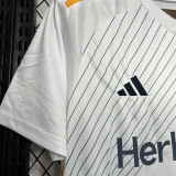 24-25 LA Galaxy Home Fans Soccer Jersey (胸前带广告)