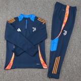 24-25 JUV Royal blue Half Pull Tracksuit (半拉链)