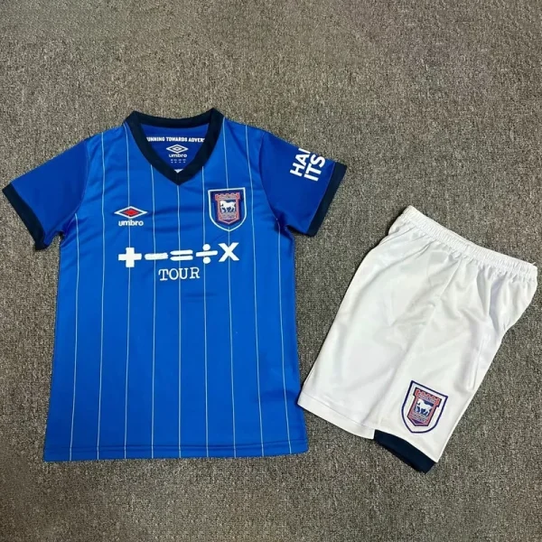 24-25 Ipswich Home Kids Soccer Jersey