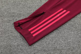 24-25 Bayern Deep Red Half Pull Tracksuit (半拉链)