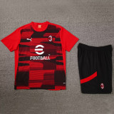 24-25 ACM Red Black Training Short Suit